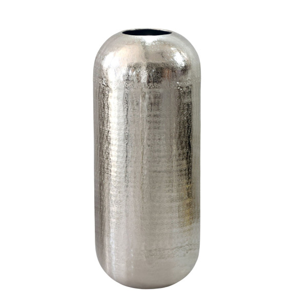 Wazon aluminiowy srebrny, wazon na kwiaty, wazon podłogowy, okrągły 60 cm 1080048