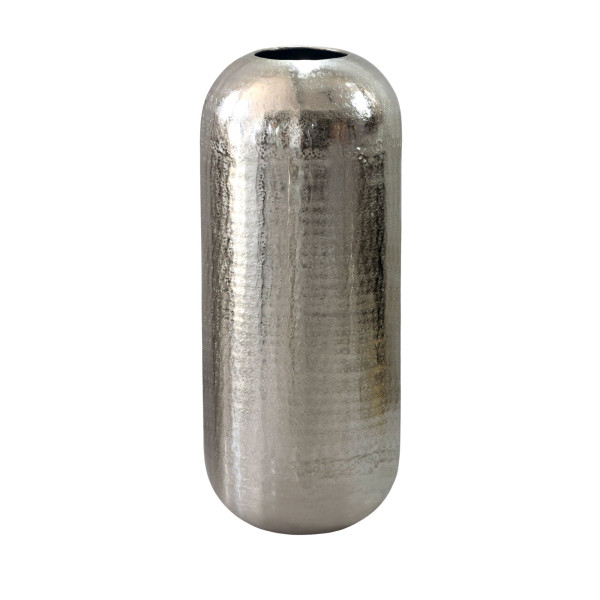 Wazon aluminiowy srebrny, wazon na kwiaty, wazon podłogowy, okrągły 75 cm 1080041