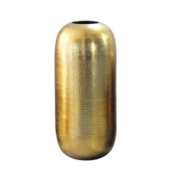 Wazon Aluminium Złoty Wazon Kwiaty Wazon Domu Duży Okrągły Metalowy 45 cm 1080042