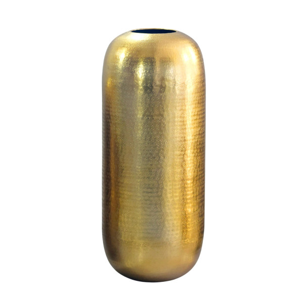 Wazon Aluminium Złoty Wazon Kwiaty Wazon Domu Duży Okrągły Metalowy 60 cm 1080039