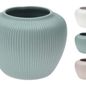 Wazon ceramiczny 13 cm mix kolorów 47249 Wazon ceramiczny 13 cm mix kolorów 47249