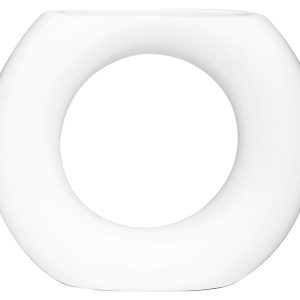 Wazon ceramiczny 16 cm biały 41163 Wazon ceramiczny 16 cm biały 41163