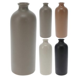Wazon ceramiczny 19 cm mix kolorów 50139 Wazon ceramiczny 19 cm mix kolorów 50139