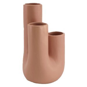 Wazon ceramiczny 20,5 cm różowy 49674 Wazon ceramiczny 20,5 cm różowy 49674