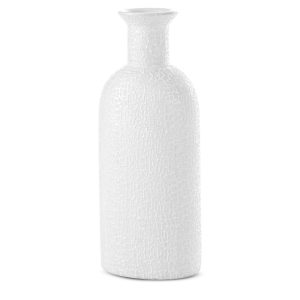 Wazon ceramiczny butelka RISO 16X11X40 biały 962843 Wazon ceramiczny butelka RISO 16X11X40 biały 962843