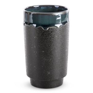 Wazon ceramiczny HANIA 12X12X20 czarny + zielony 962816 Wazon ceramiczny HANIA 12X12X20 czarny + zielony 962816