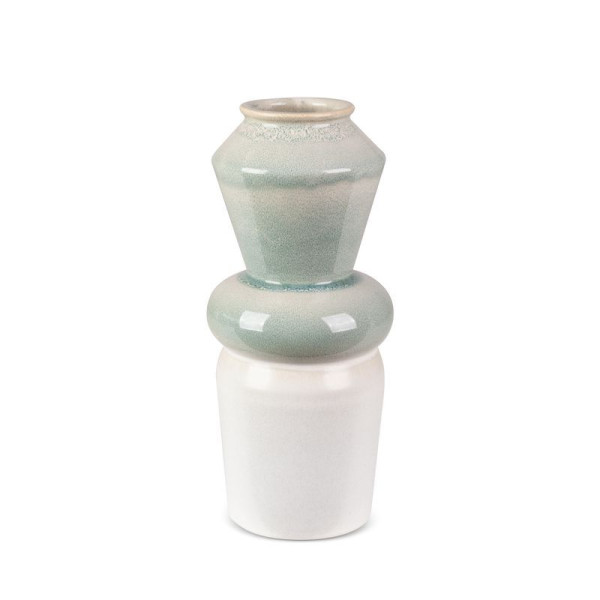 Wazon ceramiczny LIANA 14X31 miętowy 962825