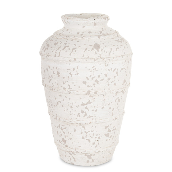 Wazon ceramiczny, postarzany 36x21x21 cm VILMA-2 989913