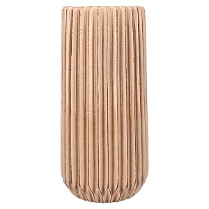 Wazon ceramiczny Toscania 24,5 cm beżowy 343731 Wazon ceramiczny Toscania 24,5 cm beżowy 343731