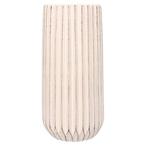 Wazon ceramiczny Toscania 24,5 cm biały 343730 Wazon ceramiczny Toscania 24,5 cm biały 343730