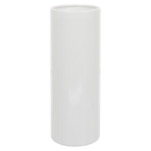 Wazon cylinder ceramiczny 31 cm biały 155897 Wazon cylinder ceramiczny 31 cm biały 155897