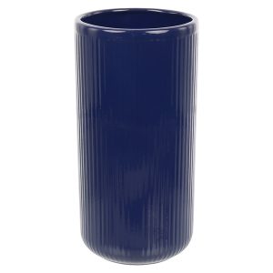 Wazon cylinder ceramiczny 31 cm niebieski 158012 Wazon cylinder ceramiczny 31 cm niebieski 158012