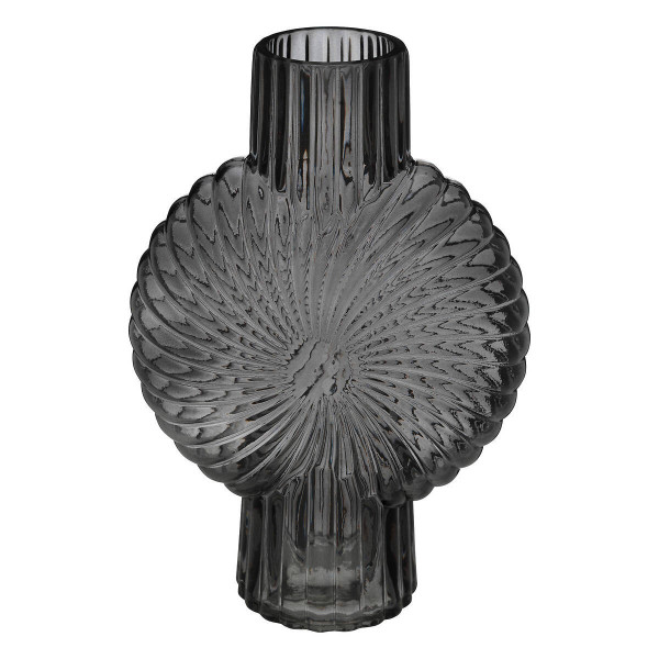 Wazon dekoracyjny 32 cm KALEDIAH - szary 140778