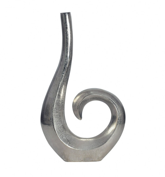 Wazon Dekoracyjny 47 cm Aluminium Spirala Wazon do Kwiatów Nowoczesny 678431
