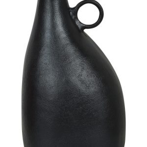 Wazon dekoracyjny aluminium 36 cm czarny 279340 Wazon dekoracyjny aluminium 36 cm czarny 279340