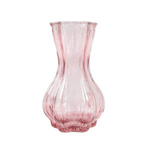 Wazon JUNNE szklany różowy 12×20,3 cm HOMLA 916945 Wazon JUNNE szklany różowy 12×20,3 cm HOMLA 916945
