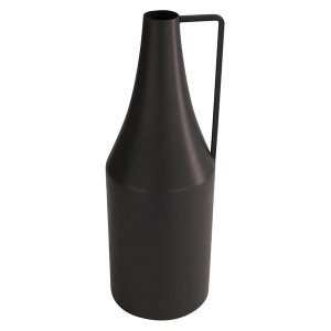 Wazon metalowy Butelka 29,5 cm czarny 49686 Wazon metalowy Butelka 29,5 cm czarny 49686