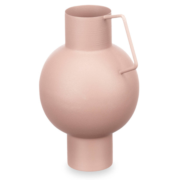 Wazon metalowy w pastelowym kolorze, wys. 23 cm 248324