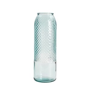 Wazon MIKKA transparentny ze szkła z recyklingu 45 cm HOMLA 916954 Wazon MIKKA transparentny ze szkła z recyklingu 45 cm HOMLA 916954