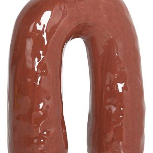 Wazon na kwiaty 29 cm kamionka brązowy 443419 Wazon na kwiaty 29 cm kamionka brązowy 443419