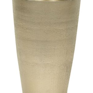 Wazon na kwiaty 31 cm metalowy złoty 124577 Wazon na kwiaty 31 cm metalowy złoty 124577