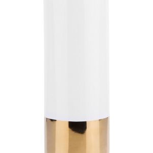 Wazon na kwiaty 36cm ceramika biało-złoty 413019 Wazon na kwiaty 36cm ceramika biało-złoty 413019