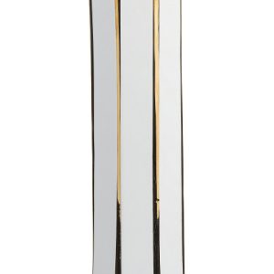 Wazon na kwiaty 40 cm ceramiczny biały 279358 Wazon na kwiaty 40 cm ceramiczny biały 279358