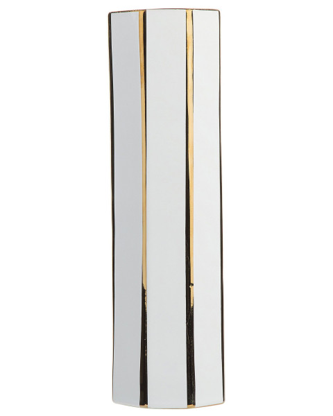 Wazon na kwiaty 40 cm ceramiczny biały 279358