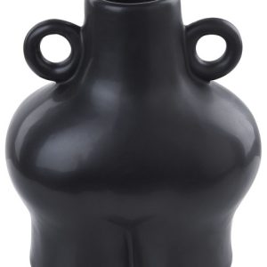Wazon na kwiaty ciało kobiety czarny 124596 Wazon na kwiaty ciało kobiety czarny 124596