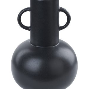Wazon na kwiaty minimalistyczny czarny 124659 Wazon na kwiaty minimalistyczny czarny 124659