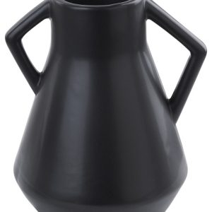 Wazon na kwiaty minimalistyczny czarny 124552 Wazon na kwiaty minimalistyczny czarny 124552