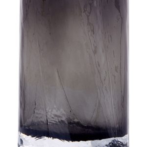 Wazon na kwiaty ozdobny szklany 20 cm szary 124682 Wazon na kwiaty ozdobny szklany 20 cm szary 124682