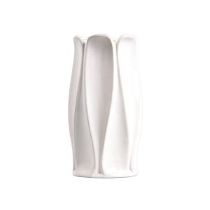 Wazon NOVO biały w geometryczny wzór 11,2×24,50 cm HOMLA 900106 Wazon NOVO biały w geometryczny wzór 11,2×24,50 cm HOMLA 900106
