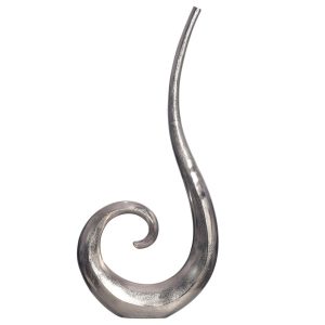 Wazon Podłogowy XXL 100 cm Aluminium Spiralny Nowoczesny Metalowy 710014 Wazon Podłogowy XXL 100 cm Aluminium Spiralny Nowoczesny Metalowy 710014