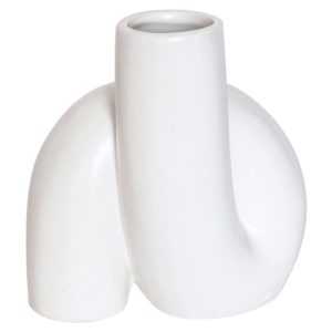Wazon porcelanowy 11,5 cm biały 49667 Wazon porcelanowy 11,5 cm biały 49667