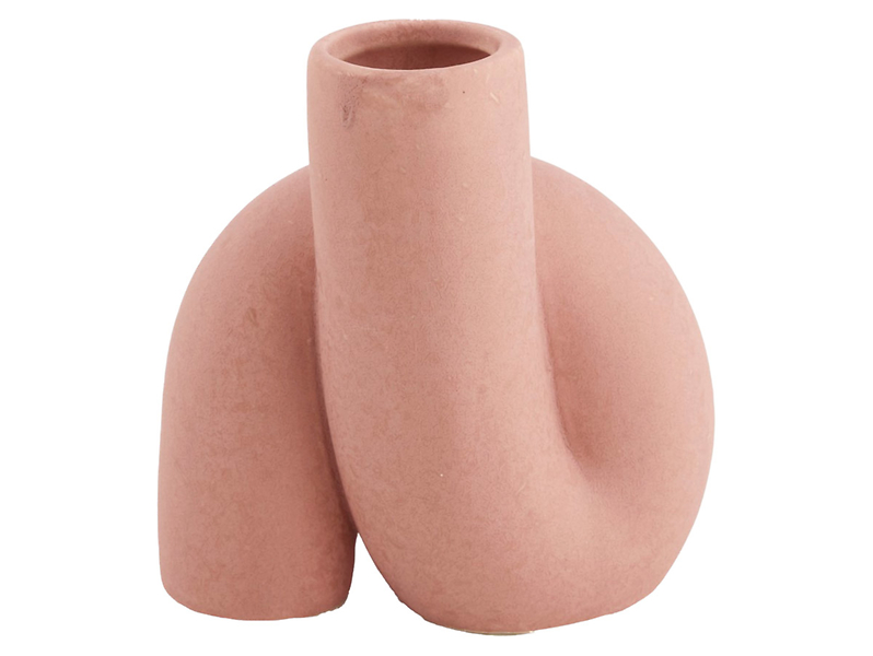 Wazon porcelanowy 11,5 cm różowy 49668