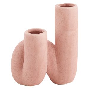 Wazon porcelanowy 12,5 cm różowy 49670 Wazon porcelanowy 12,5 cm różowy 49670