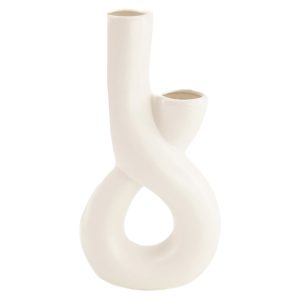 Wazon porcelanowy 21,8 cm biały 49671 Wazon porcelanowy 21,8 cm biały 49671