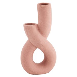 Wazon porcelanowy 21,8 cm różowy 49672 Wazon porcelanowy 21,8 cm różowy 49672