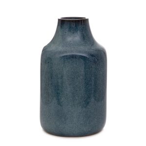 Wazon RUFUS ceramiczny granatowy 13x13x22 cm HOMLA 900104