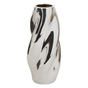 Wazon srebrny TWISTED SKY, ceramiczny 756016
