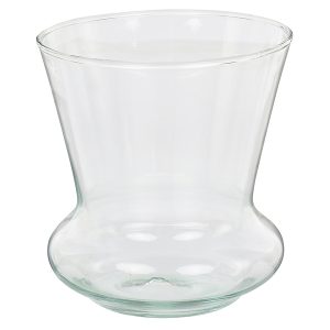 Wazon szklany 10 cm transparentny 56424 Wazon szklany 10 cm transparentny 56424