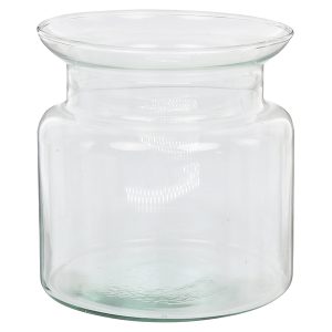 Wazon szklany 12,5 cm transparentny 56399 Wazon szklany 12,5 cm transparentny 56399
