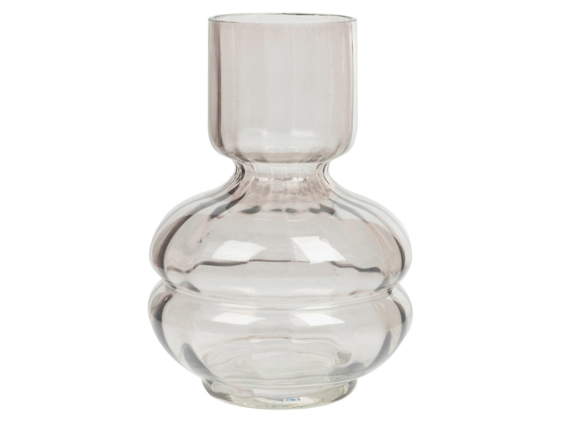 Wazon szklany 15 cm transparentny 42346