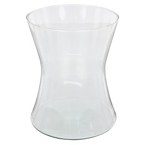 Wazon szklany 20 cm transparentny 56425 Wazon szklany 20 cm transparentny 56425
