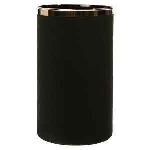 Wazon szklany 25 cm czarny 30526 Wazon szklany 25 cm czarny 30526