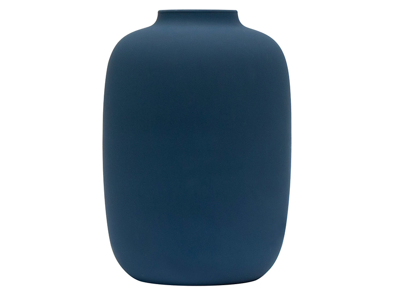 Wazon szklany 27 cm niebieski 47808