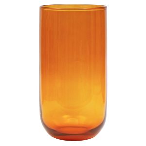 Wazon szklany 28 cm pomarańczowy 47811 Wazon szklany 28 cm pomarańczowy 47811