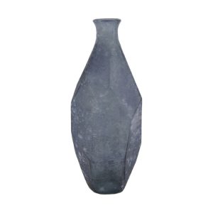 Wazon szklany 31cm ciemnoszary z recyklingu 718664 Wazon szklany 31cm ciemnoszary z recyklingu 718664