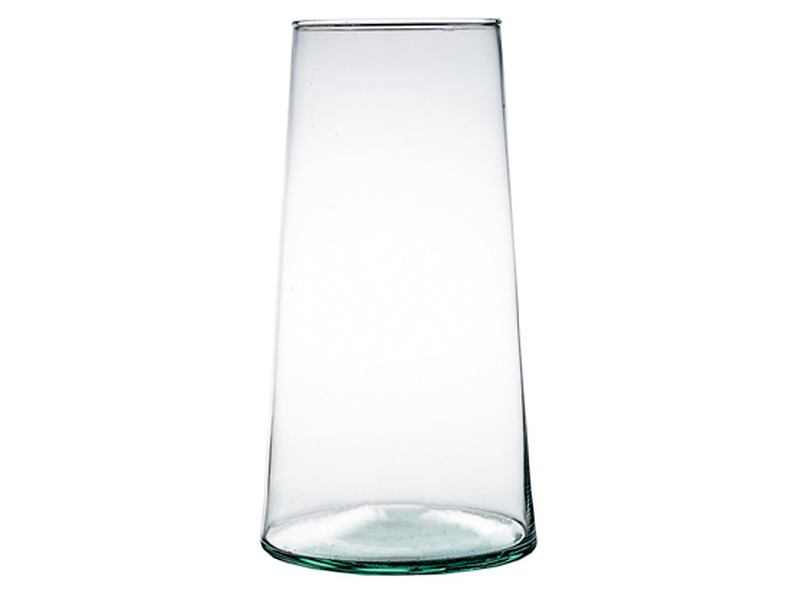 Wazon szklany Asmund 27 cm transparentny 469006